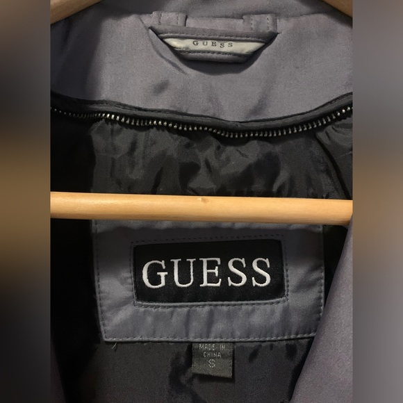 GUESS City Jacket Small Gray Grey - Picture 5 of 10